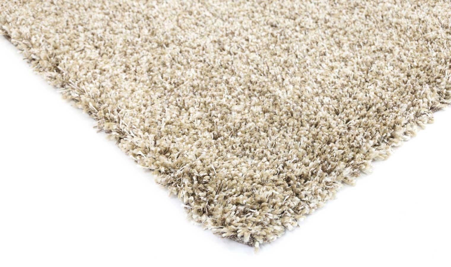 Buy 35mm Thick Waco Design Beige Shag Floor Area Rugs Scattermats