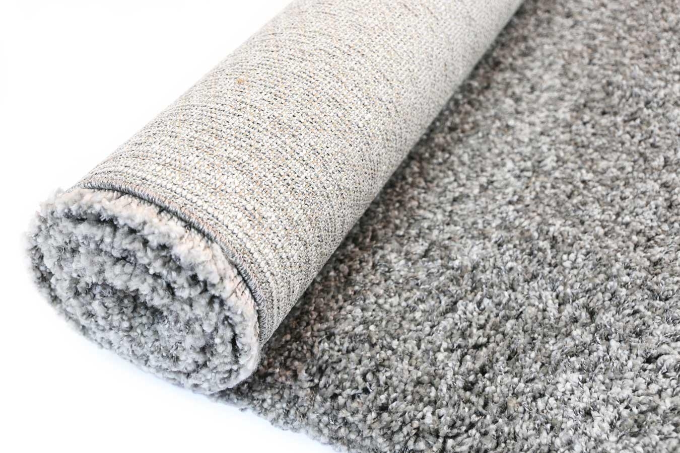Buy 35mm Thick Waco Design Grey Shag Floor Area Rugs Scattermats