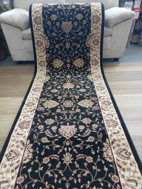 Very Thick Hall Runner SHADOW 8597 Width 80-120cm extra long Soft Densely RUGS 