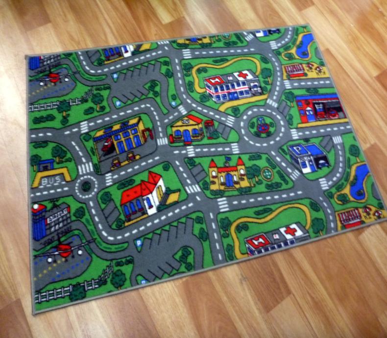 Road Rugs Kids City Car Activity, Play Rugs For Kids