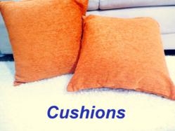 Orange Cushions Chenille Cover - Scattermats Rug Warehouse Perth