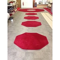 Carpet Cutting Fee for shaped mats over 5m2 $25 each