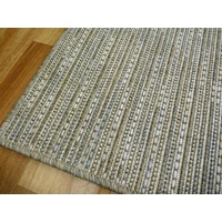 Beige & Blue/Grey Multi Flat-weave Outdoor Rugs 4m Wide By The Meter-Online