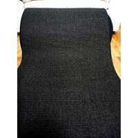 Sisal Look Black Outdoor Runner by the Meter 4m Wide Multi Weave - Online