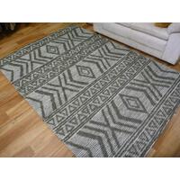 Wool Anita Design Tribal Charcoal Floor Area Rugs