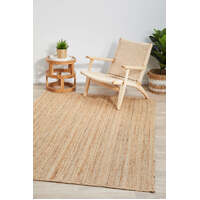Spirit Hand Braided Jute Natural Rectangle Floor Area Rugs, Oval and Runner - Online
