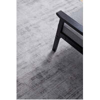 Fortune Hand loomed Viscose Grey Floor Area Rugs - Online