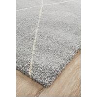 Reagel 14mm Thick Polyester Silver Floor Area Rugs - Online