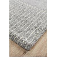 Reagel 14mm Thick Polyester Silver Floor Area Rugs - Online
