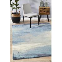 Monet Stunning Blue Area Floor Rugs- Online