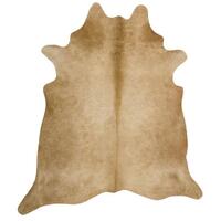 Premium Brazilian Cowhide Beige Floor Area Rugs-Online