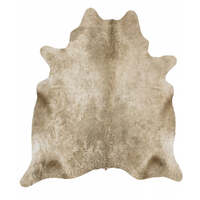 Premium Brazilian Cowhide Champagne Floor Area Rugs-Online