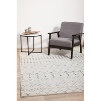 Rotabhi Non-Shed 10mm Thick Elsa Silver Circles Floor Area Rugs, Circles, and Runner  - Online