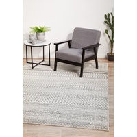 Rotabhi Non-Shed 10mm Thick Harper Silver Circles Floor Area Rugs, Circles, and Runner  - Online