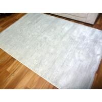 Fringed Modern Sweets Design Silver Grey Cracks Floor Area Rugs and Runners