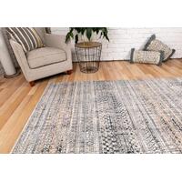 Soft Contemporary Cozy Design Lined Ivory Dark Beige Floor Area Rugs