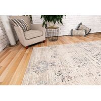 Soft Contemporary Cozy Design Symmetry Dark Beige Floor Area Rugs