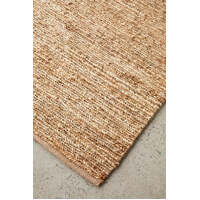 Sahand Jute & Cotton Flat-Weave Rave Natural Floor Area Rugs - Online