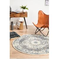 Evoke 251 White Floor Area Rugs Runners and Circles - Online