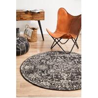Evoke 253 Charcoal Floor Area Rugs Runners and Circles - Online