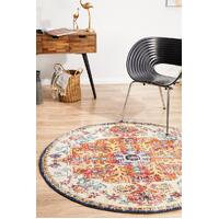 Evoke 254 White Floor Area Rugs Runners and Circles - Online