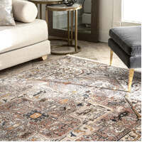 Frau 6mm Thick Polyester Mushroom Floor Area Rugs and Runner - Online