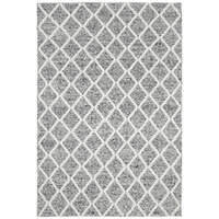 Utah Wool & Polyester Grey Floor Area Rugs - Online