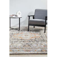 Lazure 6mm Thick Woven Polyester 99 Grey Floor Area Rugs - Online