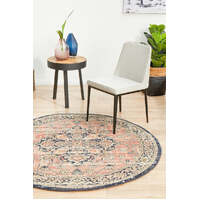 Legacy 851 Brick Round Floor Area Rugs - Online