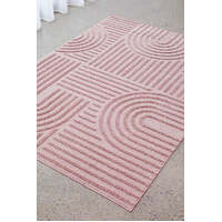 Aster 12mm Thick Woven Dior Pink Floor Area Rugs - Online