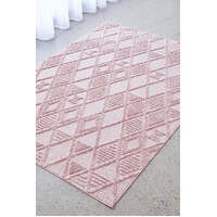 Aster 12mm Thick Woven Lisa Pink Floor Area Rugs - Online