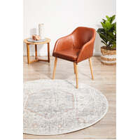 Festive 10mm Thick Woven Silver Circles Floor Area Rugs, Circles, and Runner  - Online