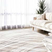 Jewel 20mm Thick Contemporary Woven Ivory Floor Area Rugs - Online