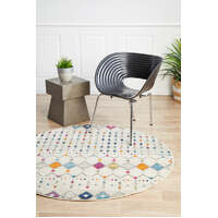 Mirage 356 Multi Round Floor Area Rugs - Online