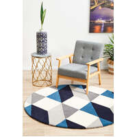 Matrix 904 Steel Round Floor Area Rugs - Online