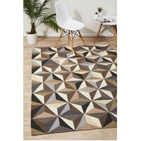 Reality Flat Weave Grey Area Floor Rugs