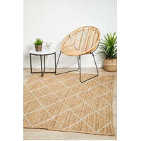 Tewani 8mm Thick Hand-Braided Jute Natural Floor Area Rugs and Runner - Online