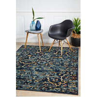 Oxford 436 Navy Floor Area Rugs - Online