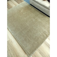 Thick Wool & Art-Silk Area Floor Rug Soft and Thick Plush Earth 160X230cm