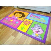 Kids Area Rugs Dora Garden 100x150cm FAULTY