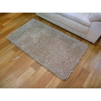 Shaggy Rugs Exquisite Dark Beige Super Soft