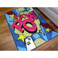 Childrens Area Floor Playmat Rugs Kapow 100X150CM