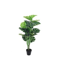 10 of Artificial Plants Potted Monsteria Leaf Plant 45cmDx120cmH