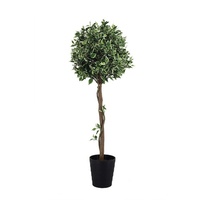 10 of Artificial Plants Potted Ficus Tree Plant 45cmDx105cmH Shaped Ball