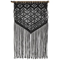 Tapestry Design Traditional Veil Black Wall Hanging - Online