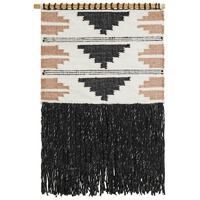 Tapestry Design Traditional Descent Charcoal Wall Hanging - Online