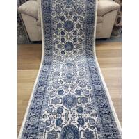 Hall Runner 80cm Wide Heritage Cream Classic All Over Pattern by the Meter Soft Feel Pile