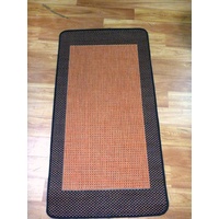 Flat-weave Evalasting Terracotta Floor Rugs Door Mats & Runner Rubber Backed
