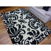 Modern Rugs Swift 200 Black White Floor Rug 160x230cm