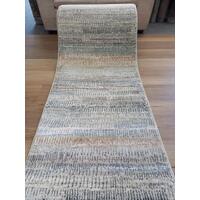 Hallway Runner 80cm wide by the Meter Turquoise Blue Multi Highgate 9mm thick